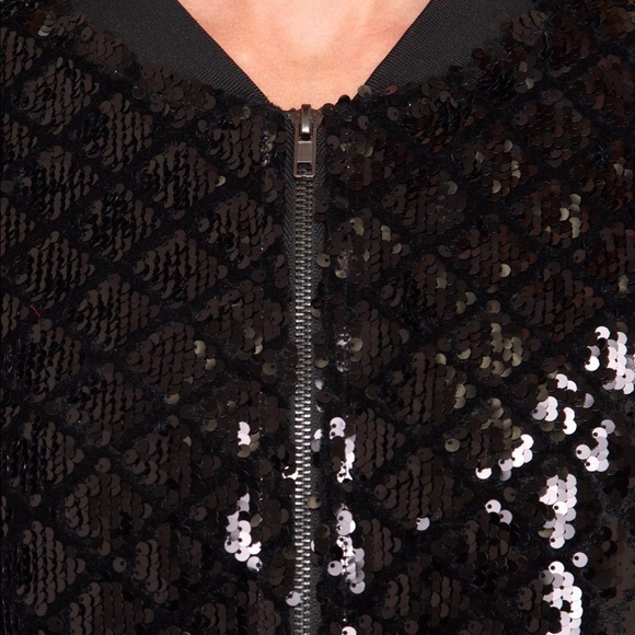 Sequins bomber jacket - Picture 6 of 6